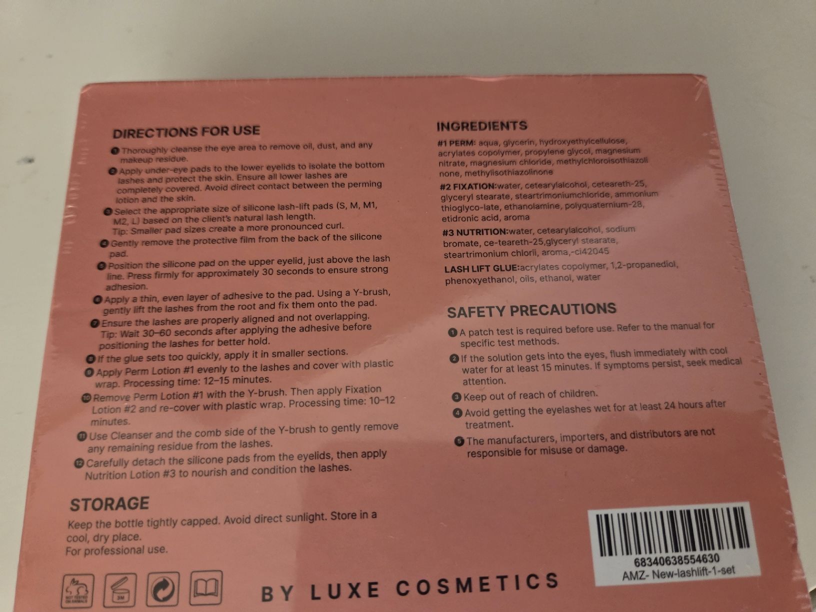 Cura del viso: Luxe Lashlift Set – Nuovo e nell'imballaggio originale da Zürich venduto da eymen20 2