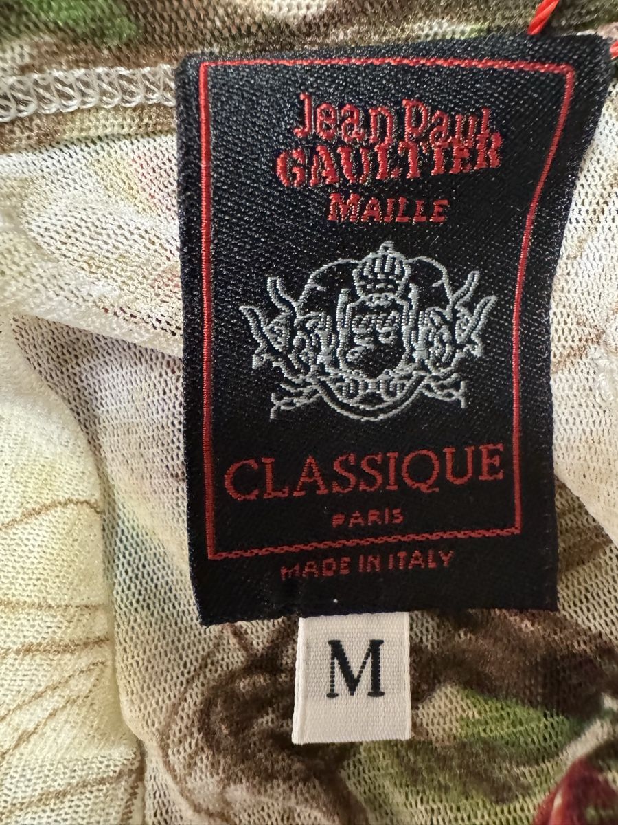 Jean Paul Gaultier Vestiti: Kleid mit Blumenmuster Gr.M Jean Paul Gaultier – Usato da Zürich venduto da Finesse54 6