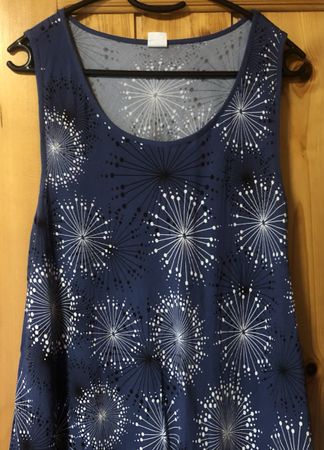 KLEID mit Bolero, Gr.40, blau