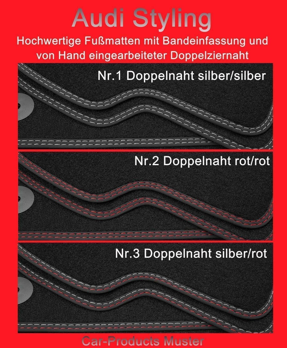 Audi Teppiche / Matten: DN Autoteppich Audi A1 2010-2018 – Neu (gemäss Beschreibung) aus Rielasingen-Worblingen von Exklusivautoteppiche 3