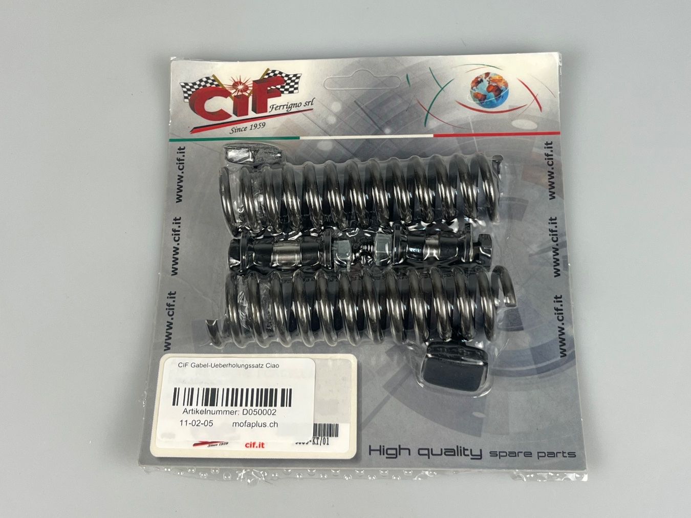 Piaggio Mofas: Piaggio CIF Gabelüberholsatz neu – Neu und originalverpackt aus Hallau von mofaplus
