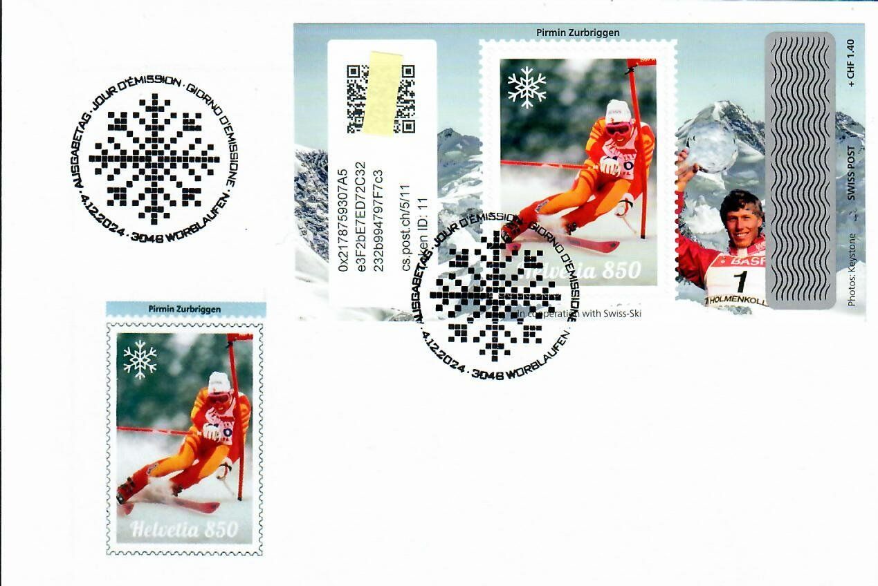 Tutti i francobolli: Crypto Stamps 5.0 FDC ID 11, Illustriert – Usato da Schlieren venduto da Dalpie1414