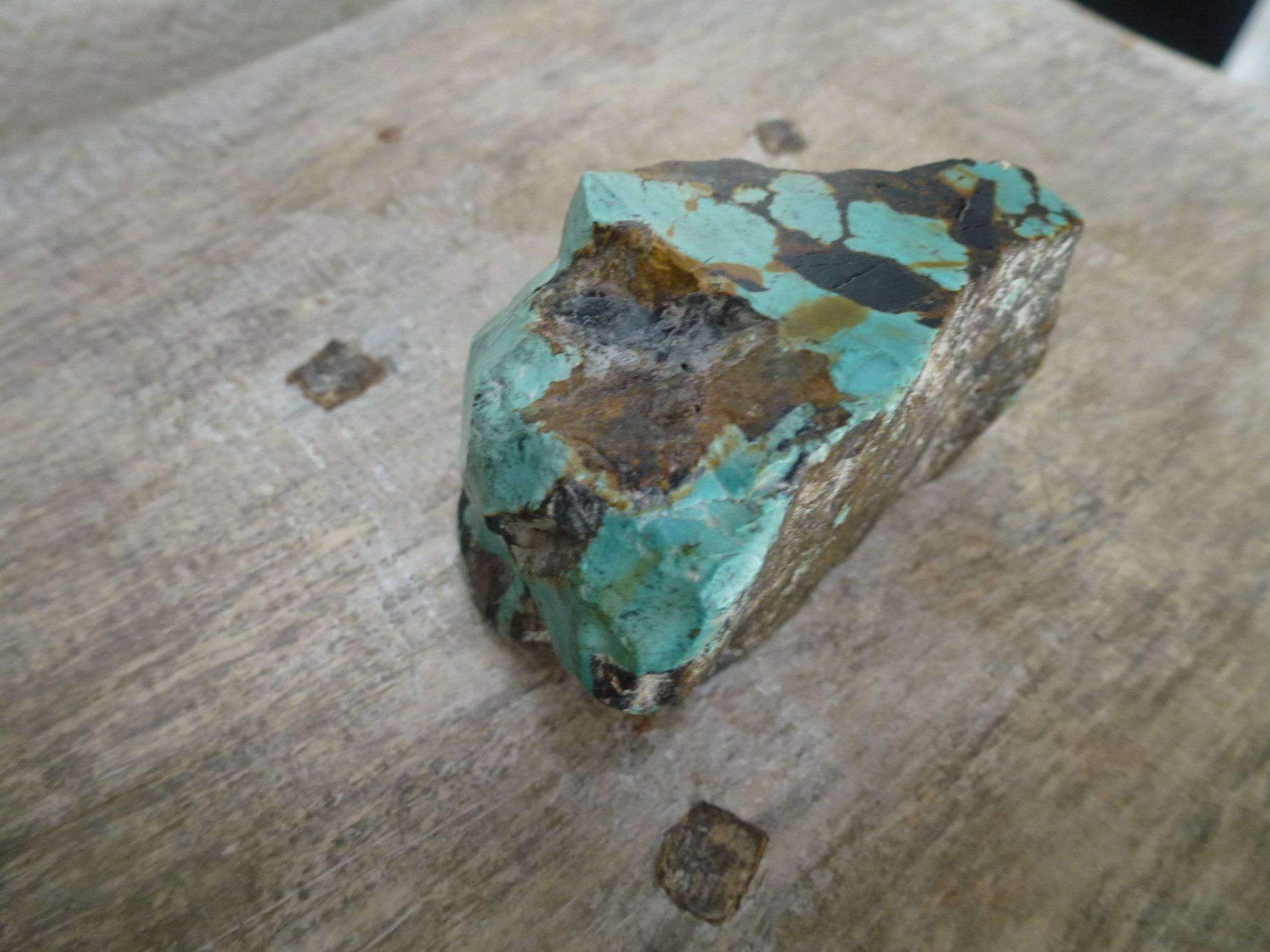 Mineralien & Heilsteine: Nevada Türkis mit Matrix – Gebraucht aus Esslingen von FetteSchnecke 6