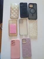 Set von 8 Smartphone Hüllen für iPhone gebrauchter Zustand