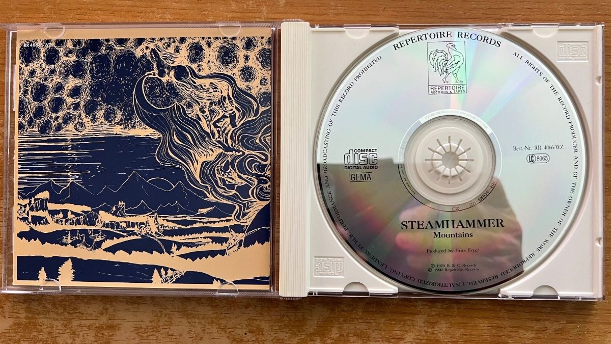 CD: Steamhammer - Mountains / CD - 1. D-Press. 1990 on CD – Usato da Gais venduto da soundcave57 2