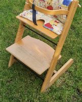 Stokke Tripp Trapp Hochstuhl Holz natur gebraucht