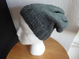 Lässige Basket-Strickmütze/Verena