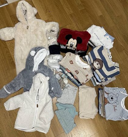 Komplettes baby set kleidung (winter/junge)