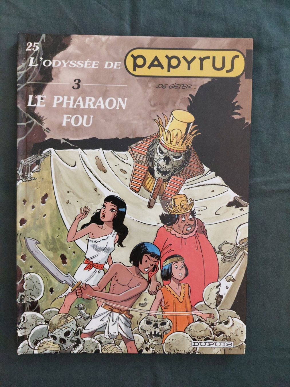 Comics: Papyrus T,25 Le Pharaon Fou EO 2002 TBE – Gebraucht aus Genève von Blu_BD
