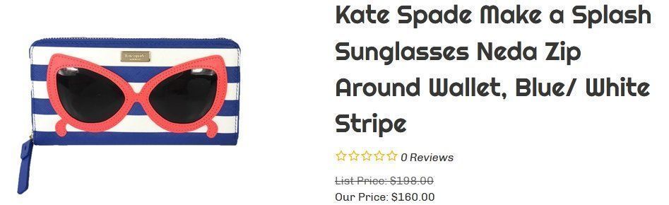Kate Spade Portamonete: Portefeuille Wallet Kate Spade – Usato da Collonges venduto da arashee 6