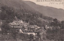 AK San Antonio - Valle Morobbia, panorama 1923 RARA