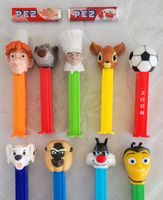 9 Vintage PEZ Dispenser 