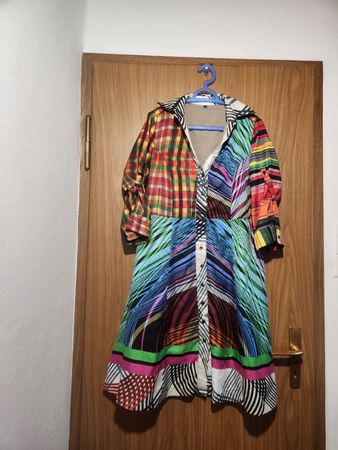 Robe Desigual Patchwork multicolore Taille 40/ 42