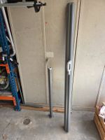Sichtschutzrollo/Sonnenstore für Balkon/Terrasse, Grau