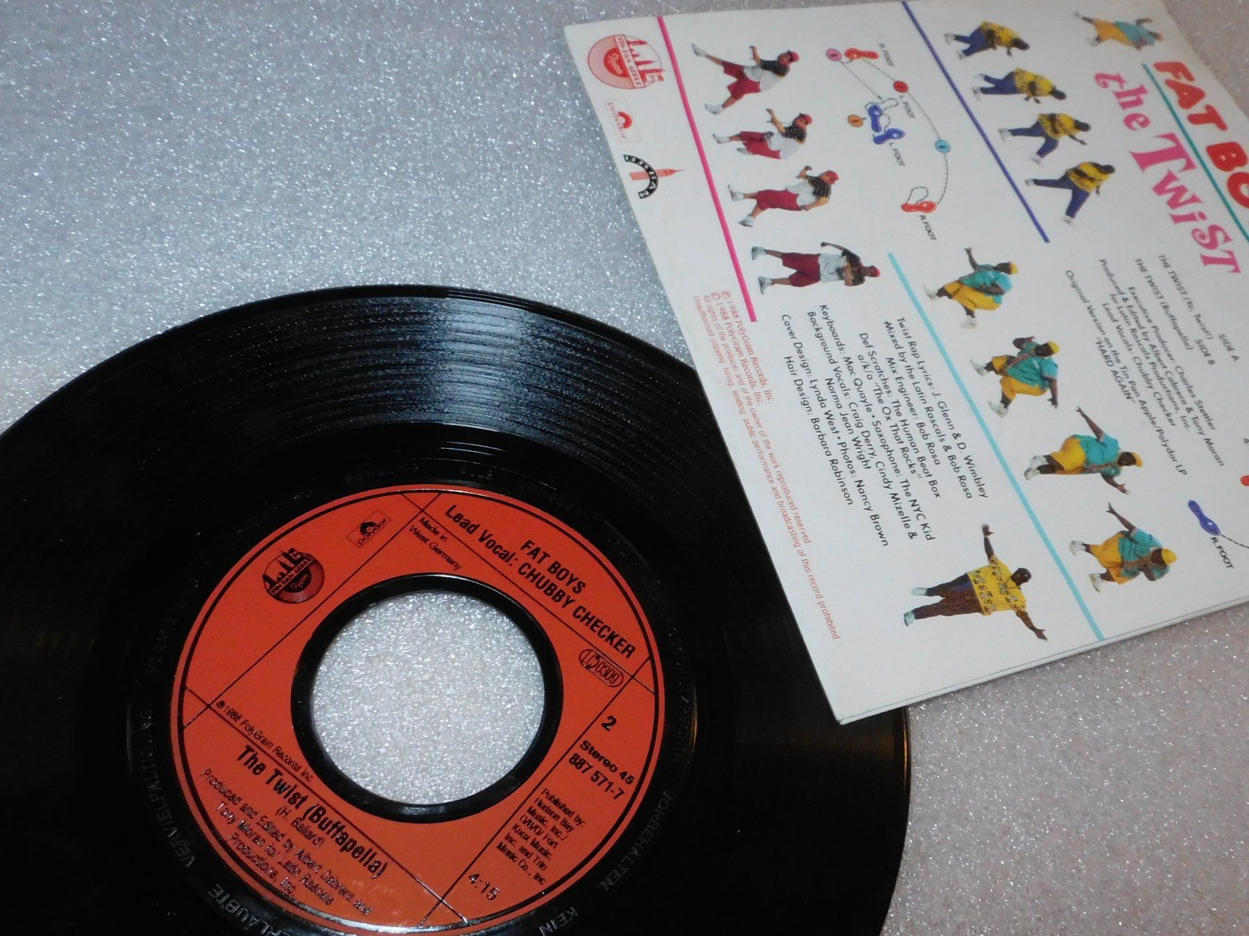 Schallplatten: Single Schallplatten 2 x Fat Boys - Chubby Checker 1988 – Gebraucht aus Sursee von 76 6