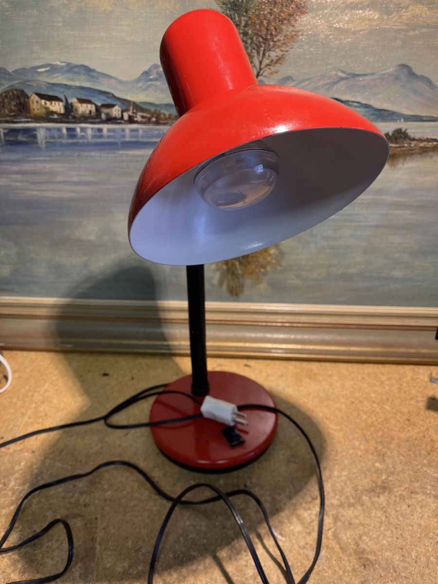 Schreibtische: Rote Vintage Schreibtischlampe Neweba – Gebraucht aus dietikon von fernando011 5