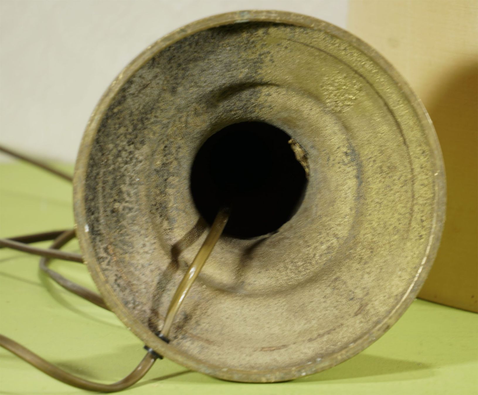Belux Lampade: grosse Belux Messing Tischlampe - Stehlampe – Usato da Meggen venduto da Trouvaillen 8