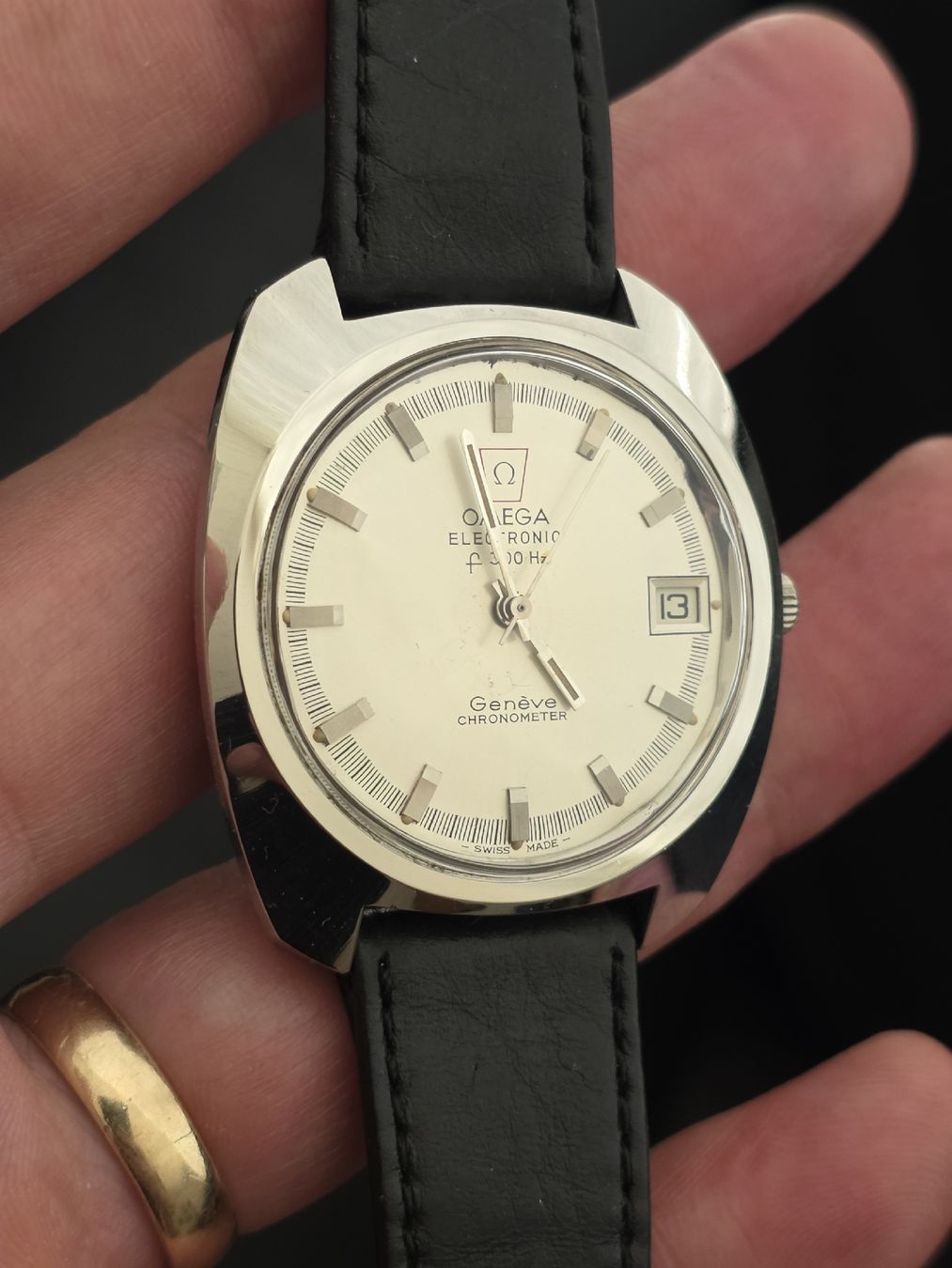 Omega Orologi: Montre Omega Genève Chronometer Electronique – Usato da Grand-Lancy venduto da Precision-GE 1