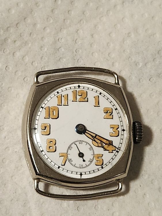 Montre BRUNER Art Déco Femme Années 1930 - Mécanique à Remontage Manuel, Bracelet Lié, Occasion