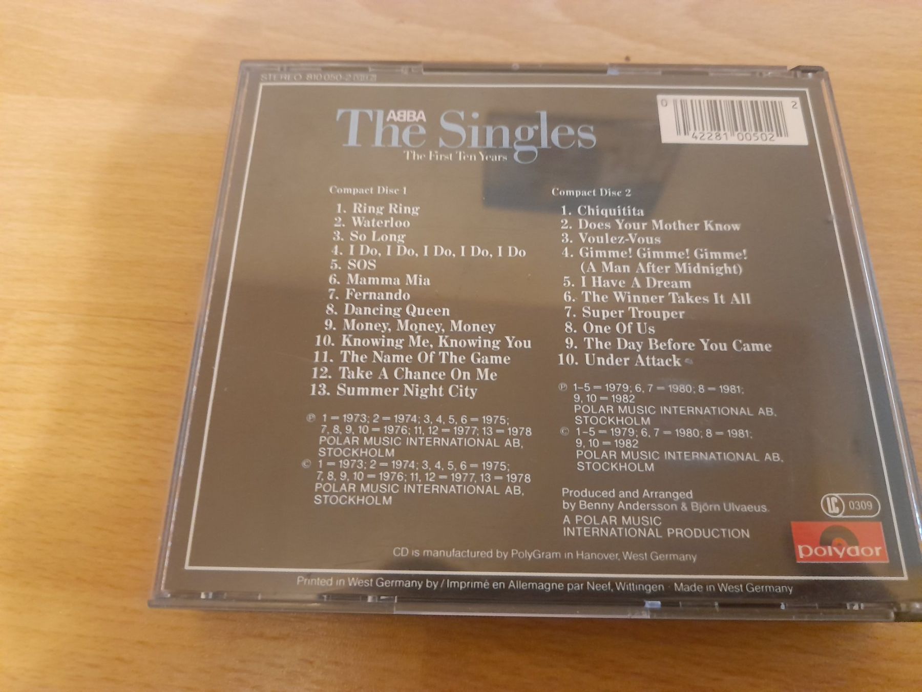 CD: 2CD ABBA The Singles The First Ten Years – Usato da Lustmühle venduto da chevi03 3