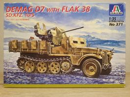 Italeri 371 Demag D7 + Flak 38 Sd.Kfz. 10/5
