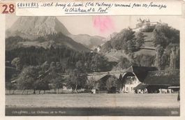 Gruyere le chäteau et le pont