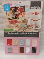 Blatt romantisches Musterpapier A4 sheets Romantic Pattern