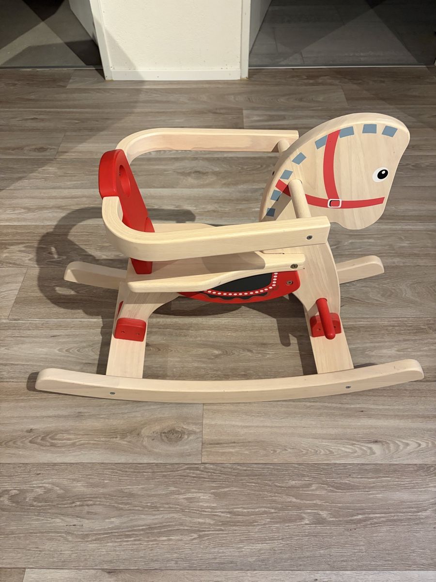 Jouets: Spielba Schaukelpferd Holz – D'occasion à Bonstetten par Keynes