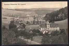 Richenthal, Teilansicht mit Kirche im Hi