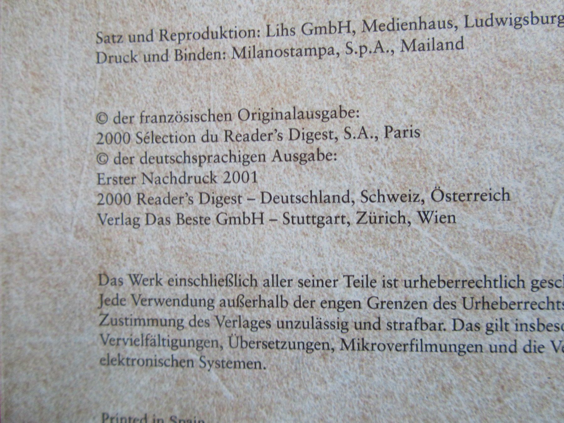 Livres: Mächtiges Rom, Buch von Reader's Digest – D'occasion à Weiningen ZH par dietsch57 1