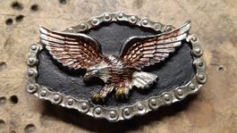 Weisskopf-See-Adler Motorrad-Kette Gürtelschnalle