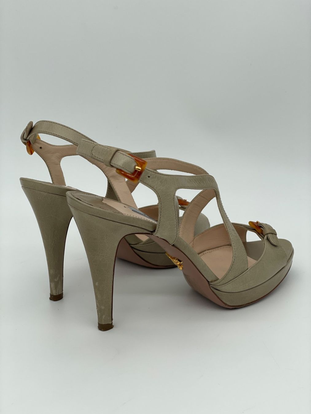 Prada Scarpe da donna: Prada Tortoise Buckle Platform EU 39 – Usato da Zürich venduto da shoe_shop 3