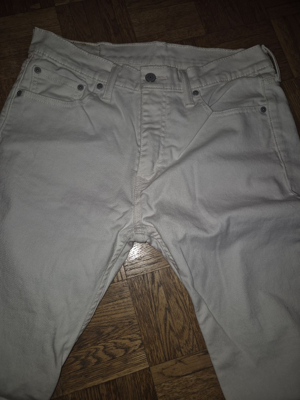 Levi's Jeans: Levi's 513, Taille 31/32, Blanc  clair, comme neuf! – Usato da Genève venduto da caps1207 2