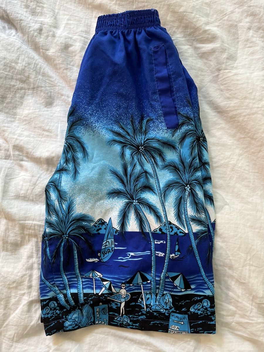 Costumi da bagno: Sommer Badehose mit Palmenmuster, Grösse L – Usato da Zürich venduto da Richard_En_Passant 4