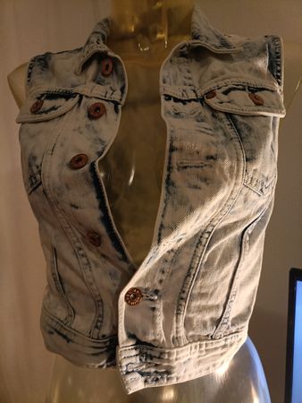 Damen Jeans Gilet Gr. S