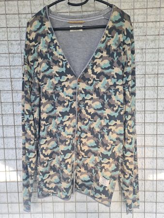 JACK&JONES Herren-Cardigan, Grösse: L, Camouflage Style