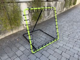 Rebounder Netz Sportgerät neongelb schwarz guter Zustand