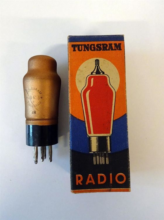 Tube électronique Tungsram AG 495 (équivalent E428) - Occasion, Déjà Utilisé