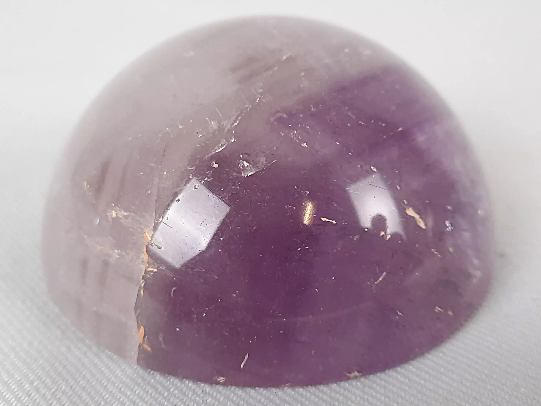 Minerali & Pietre curative: 2 Amethyst Halbkugeln – Usato da Beinwil am See venduto da Restwert_Beinwil 3