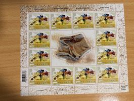 Briefmarkenbogen Schwingen Helvetia 2016