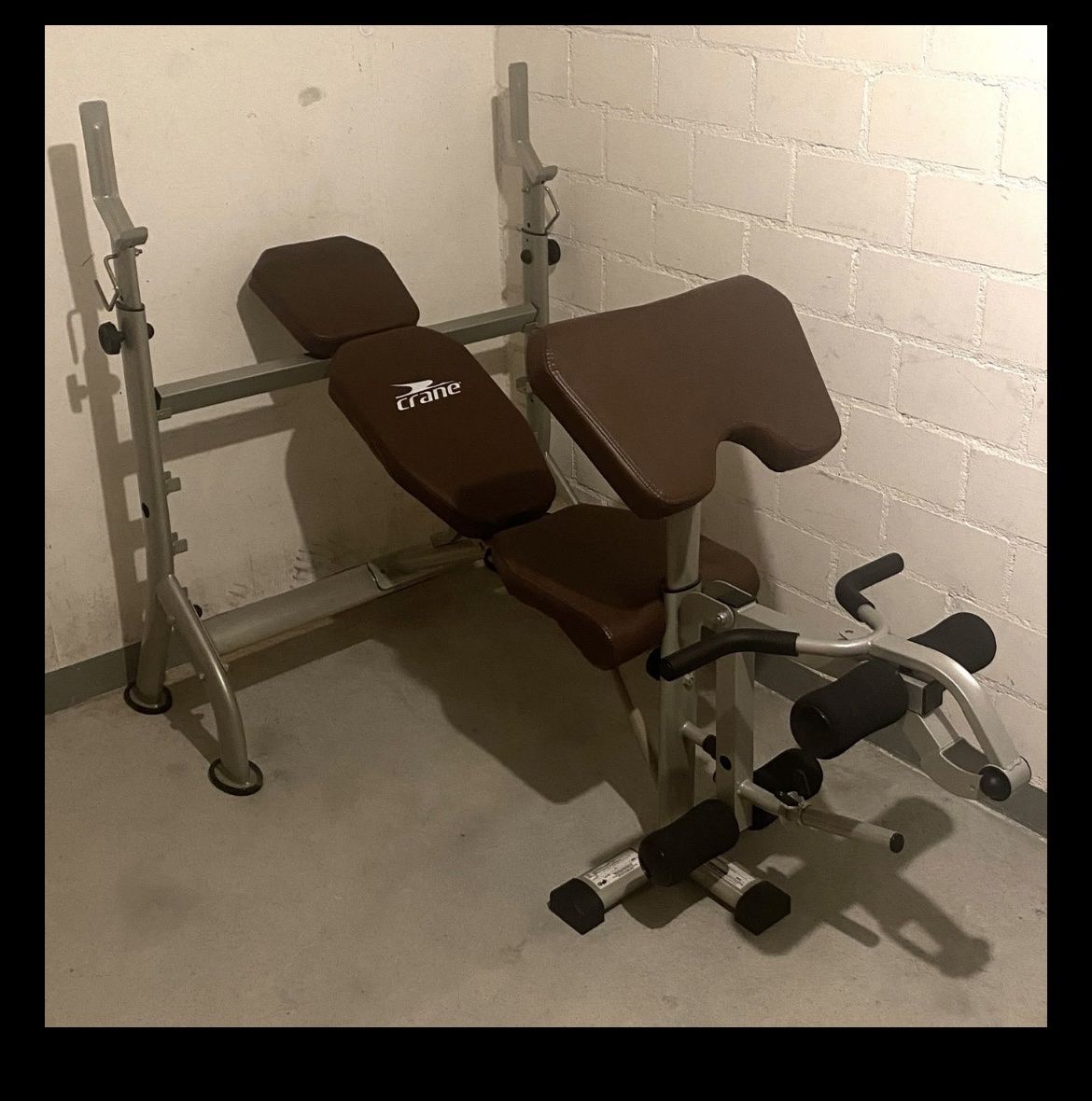 Kraftstation Aldi Weights Bench Crane Kraftstation Hantelbank