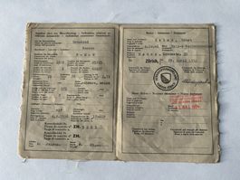 BMW Papier für Motorrad von 1929