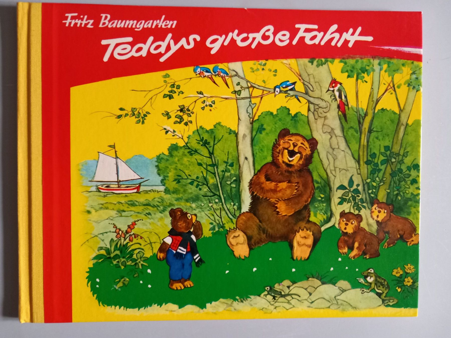 Bücher: Fritz Baumgarten - Teddys grosse Fahrt, Kinderbuch Klassiker – Gebraucht aus Steinen von rosacathry