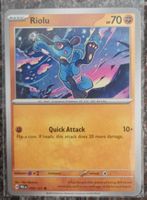 Pokémon Karte Riolu 050 / 131 in Schutzhülle neuwertig