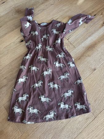 Carlijnq Pferde Kleid Gr. 92 Top Zustand Herbst Kollektion