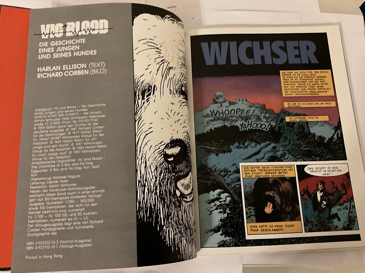 Fumetti: Vic und Blood (Corben) – Usato da Agriswil venduto da Ueli03 2