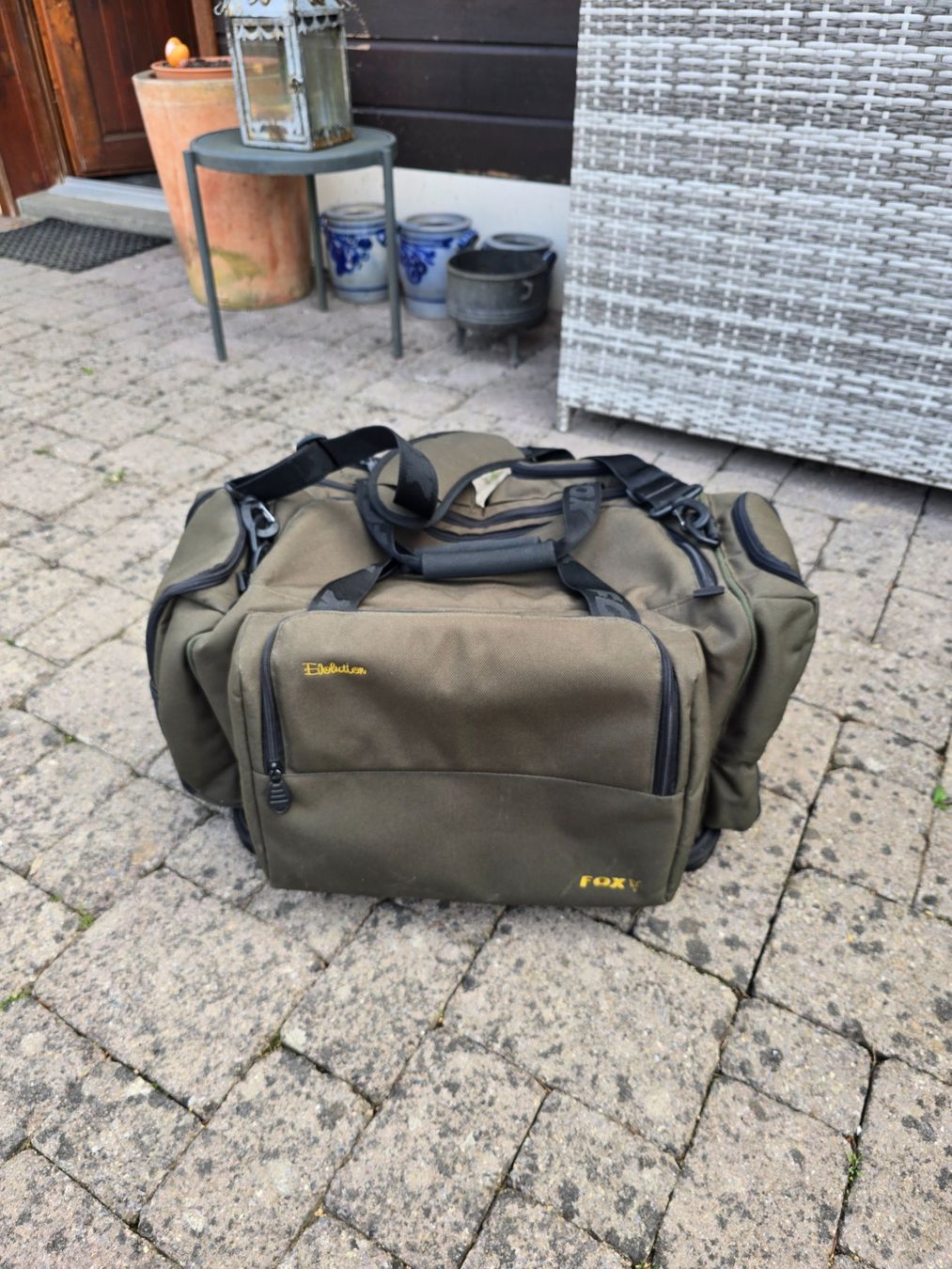 Fox Tasche Angeltasche Evolution Bag / Fischertasche/Karpfen (Gebraucht) in  Hausen AG fr CHF 20  mit Lieferung auf Ricardo kaufen