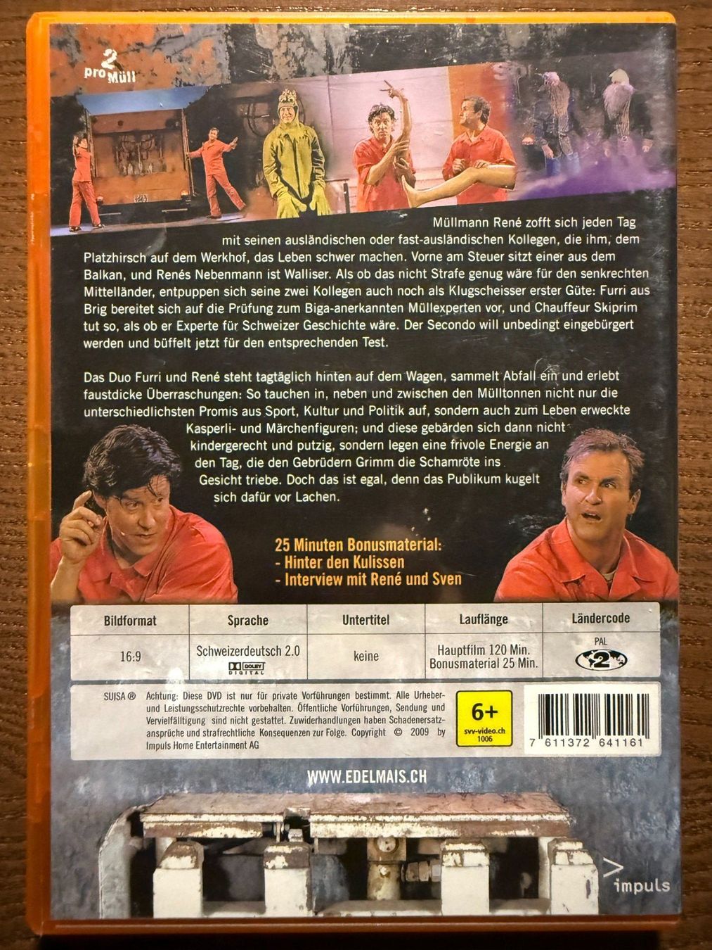 Tutti i DVDs: Edelmais - 2 pro Müll – Usato da Zürich venduto da FilmFreunde 1