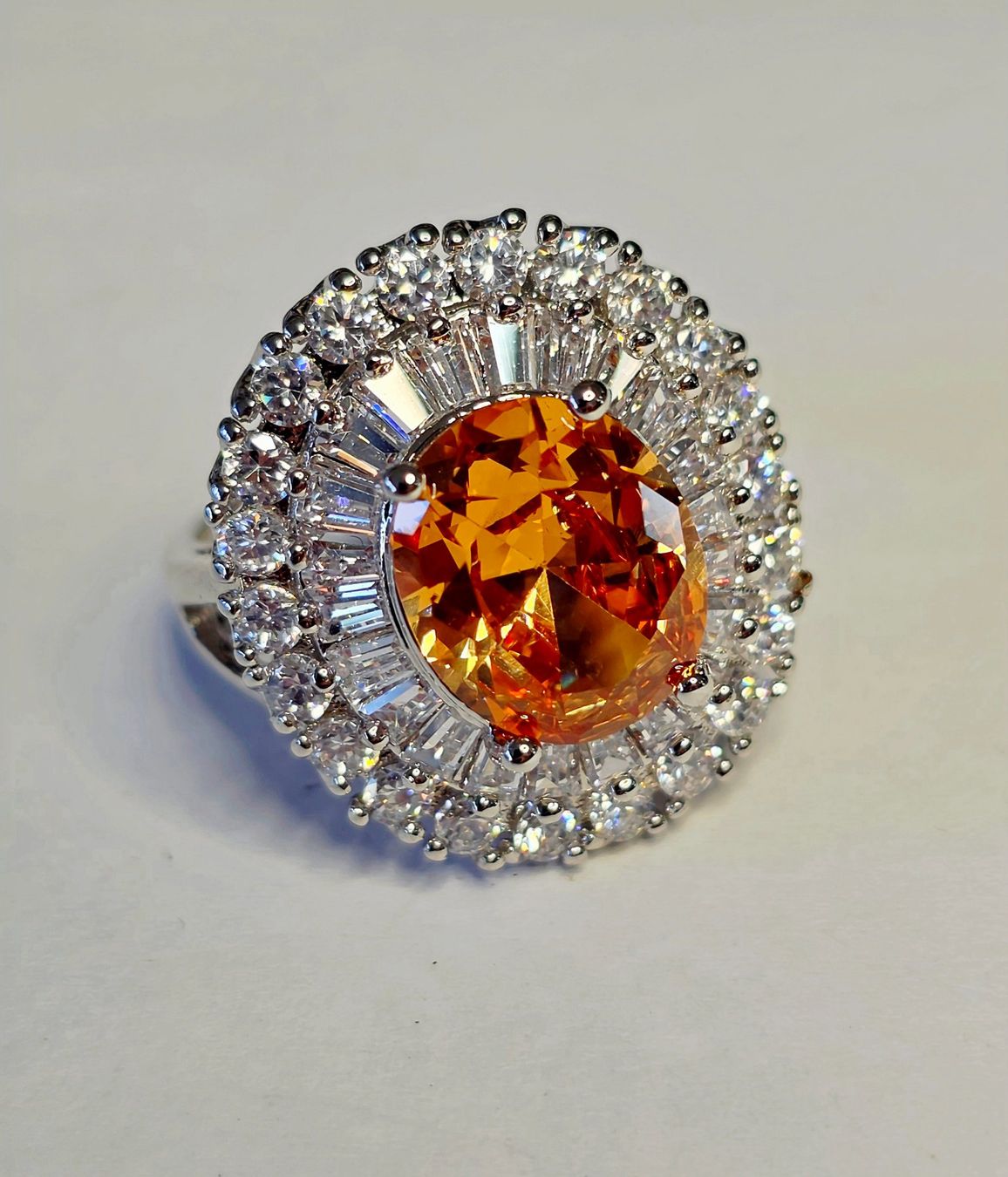 Bagues: Edelstein Silber Fingerring – Neuf (Voir description) à Zürich par adriben 5