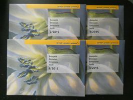 CH 2015 FDC Jahr vollständig